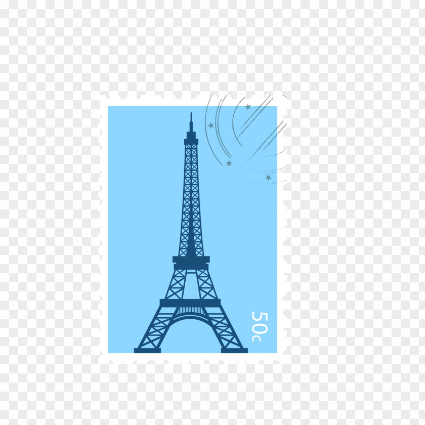 Elf Tower Stamps Eiffel Euclidean Vector PNG