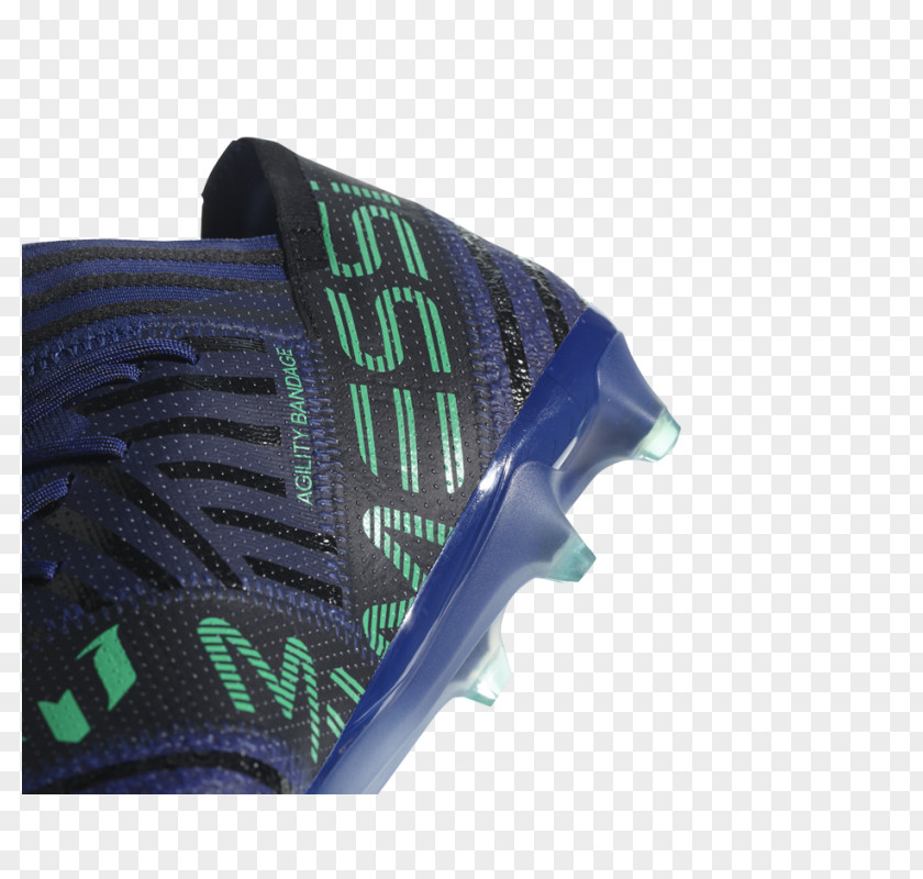 Adidas Amazon.com Football Boot Blue Cleat PNG