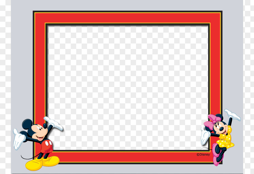 Disney Cute Frame Template Picture The Walt Company PNG