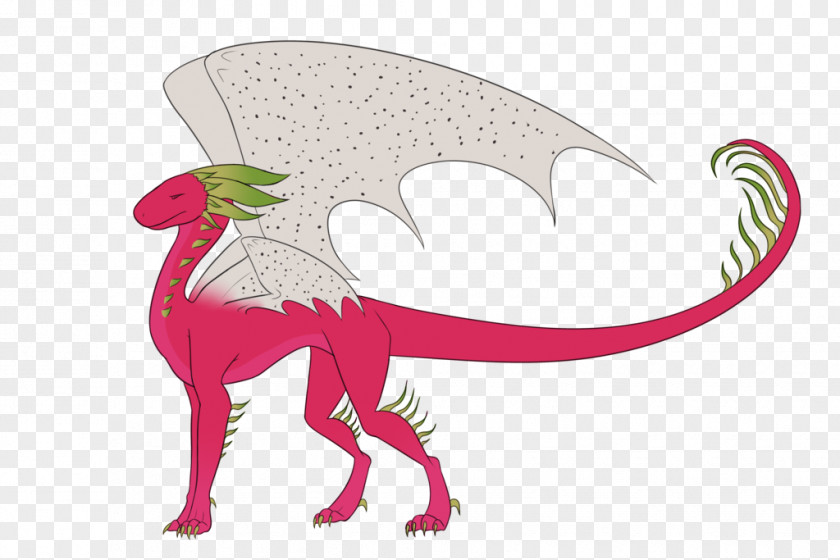 Dragon Fruit Tail Legendary Creature Clip Art PNG