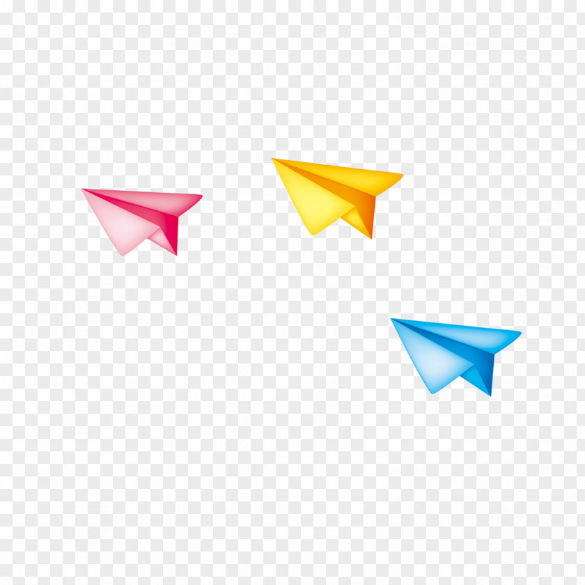Floating Paper Airplane Plane Child PNG