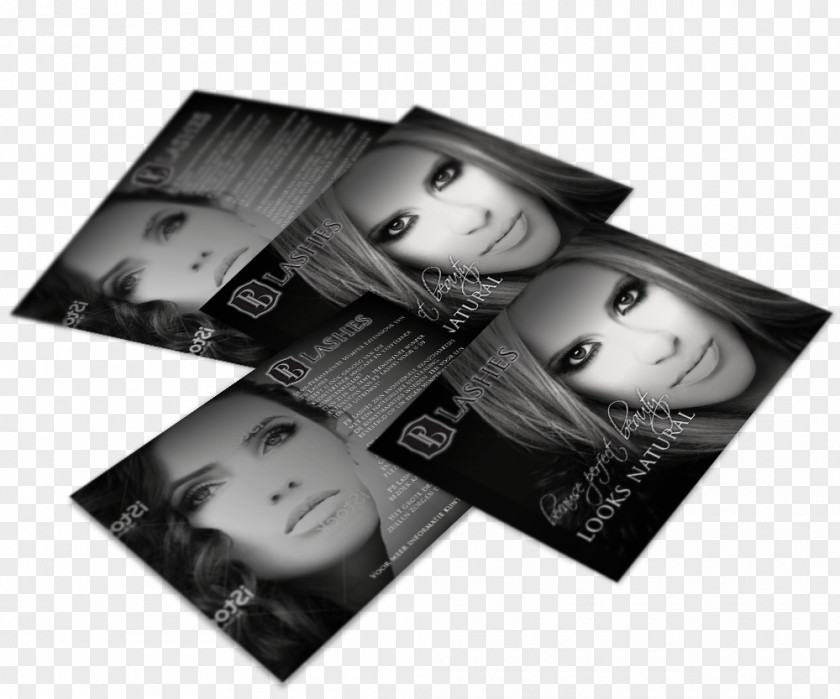 Lashes Photography Flyer Visiting Card Productfotografie PNG