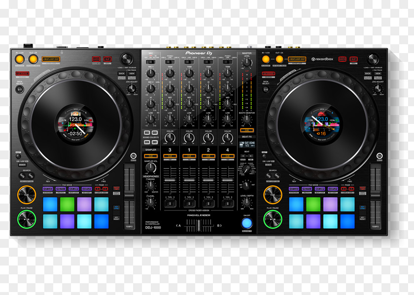 Numark Industries DJ Controller Pioneer Disc Jockey CDJ-2000 Fade PNG