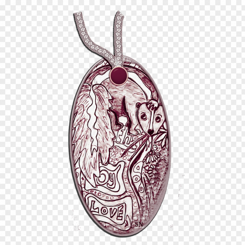 The Tip Of Tongue Locket Oval PNG