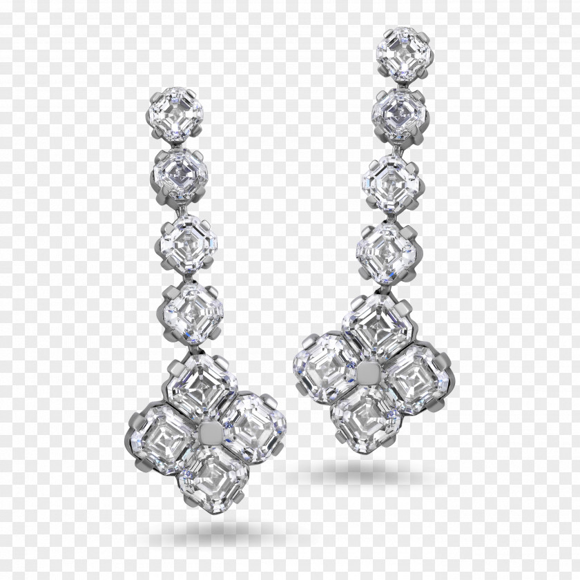 Earring Diamond Cut Carat Jewellery PNG