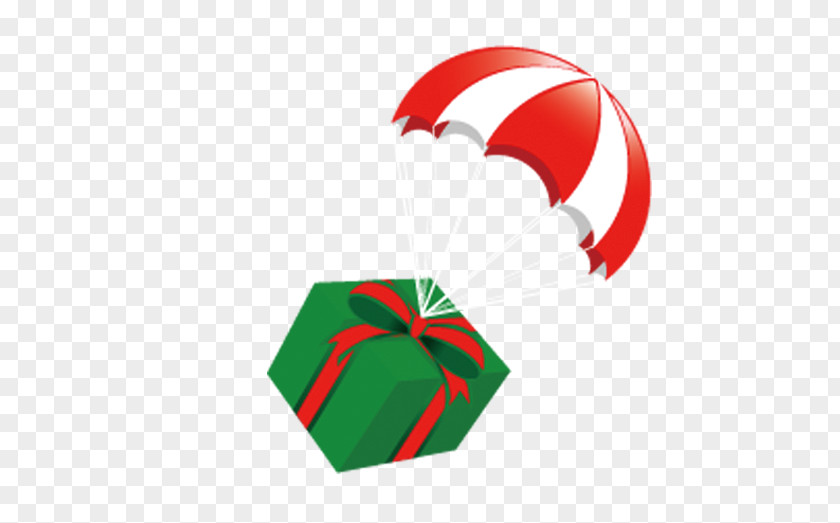 Green Gift Balloon Clip Art PNG