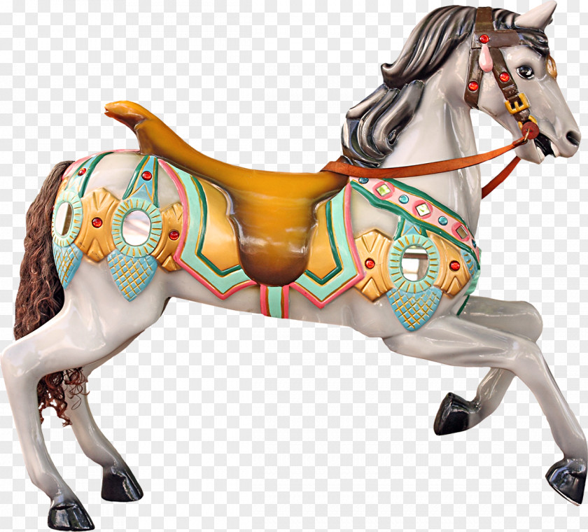 Horse American Paint Foal Equestrian Carousel Rein PNG