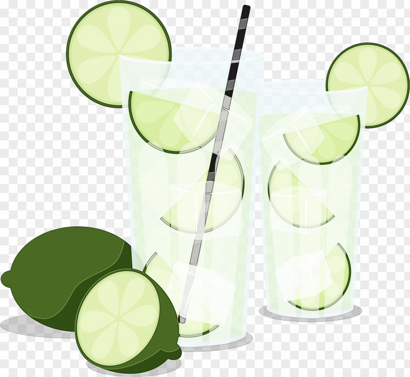 Limonana Cocktail Garnish Lime Key Lemon-lime Drink Caipirinha PNG