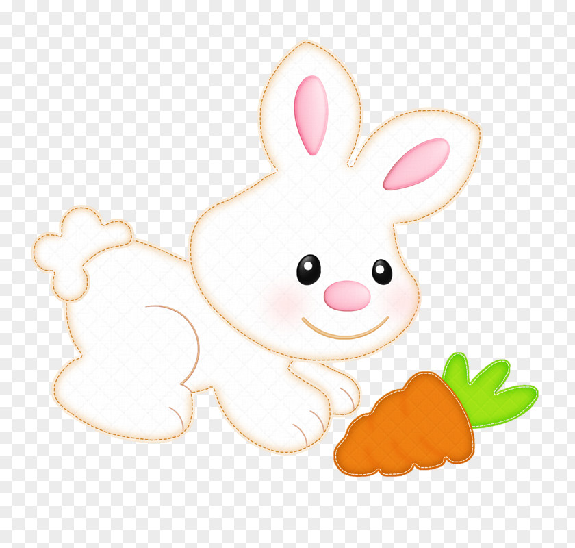 Nice Rabbit Radish Domestic Easter Bunny Hare Clip Art PNG