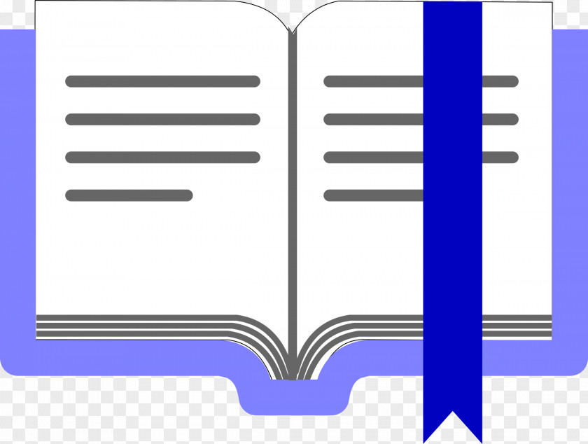 Open Book Bookmark Clip Art PNG