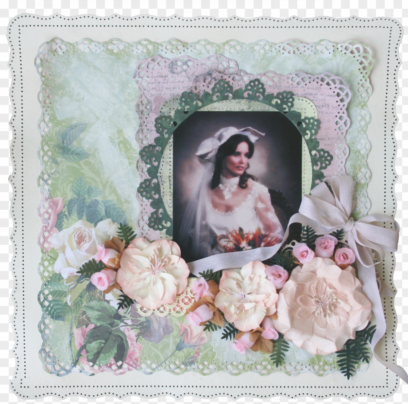 Plain Jane Flower Floral Design Picture Frames Lilac PNG