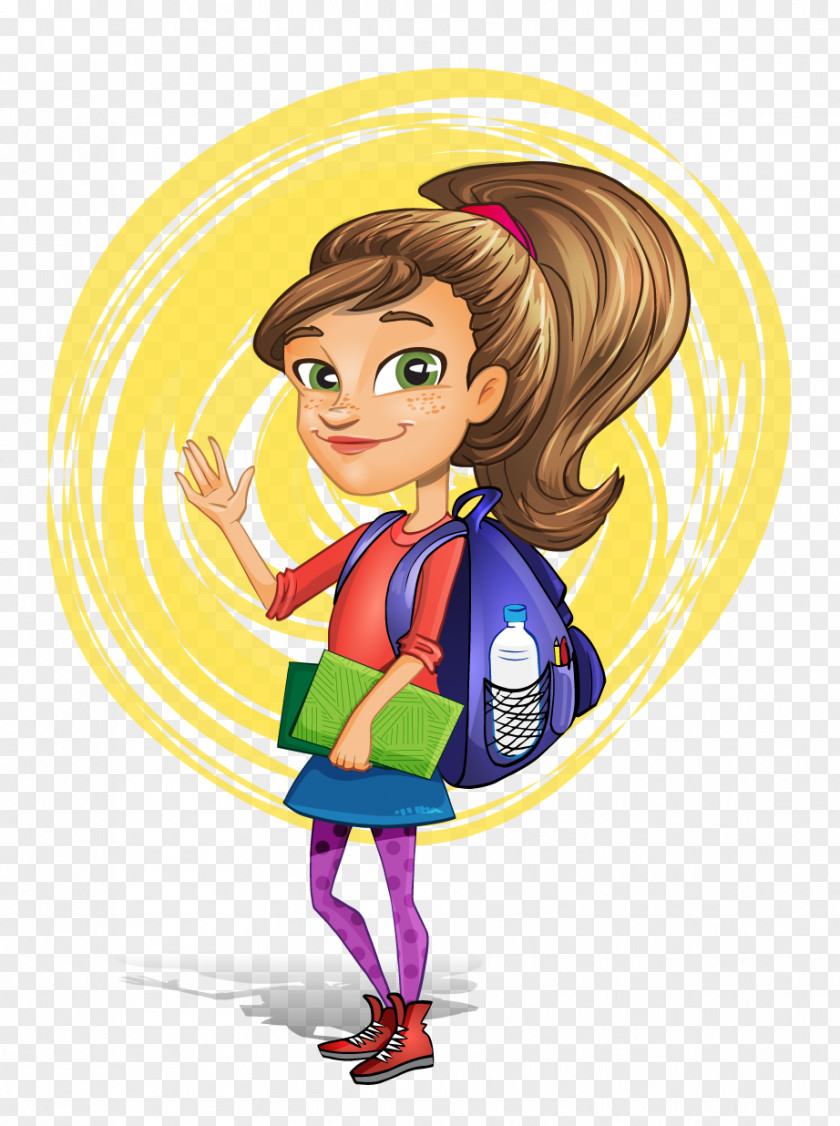 Ready Student Cliparts Cartoon High School PNG
