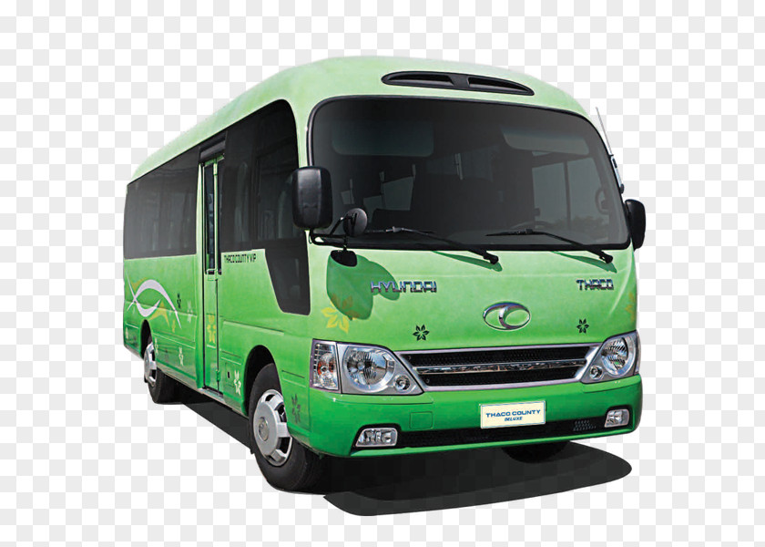 Car Minibus Hyundai County Truong Hai Auto Corporation PNG