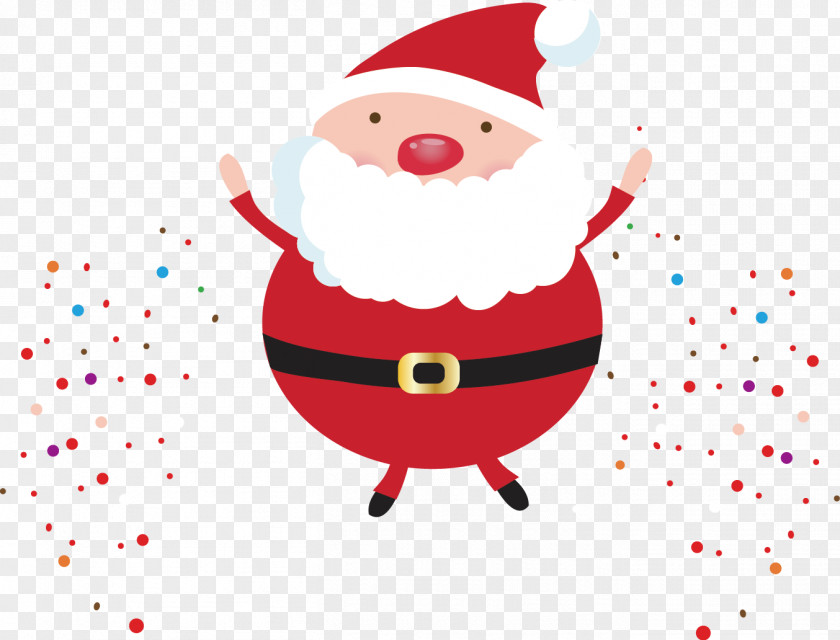 Santa Claus Christmas Card Greeting PNG