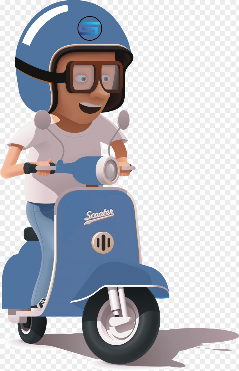 Viscosity Pizza Delivery Vector Graphics Scooter Motorcycle PNG