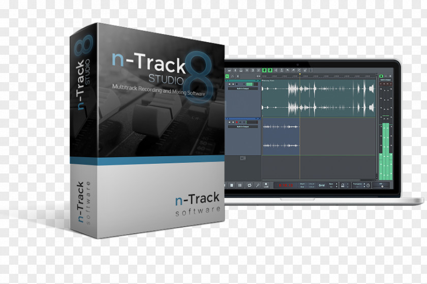 Computer N-Track Studio Recording Sound And Reproduction Software Multitrack PNG