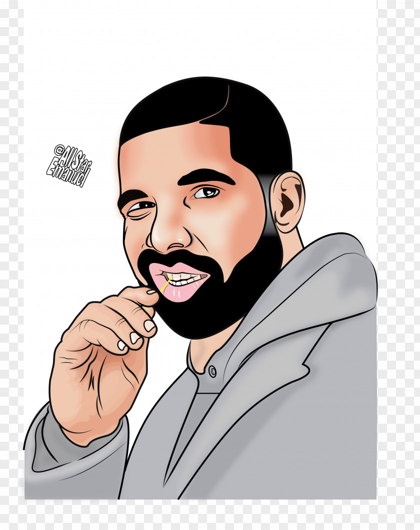 Drake Drawing Painting Cartoon Sketch PNG