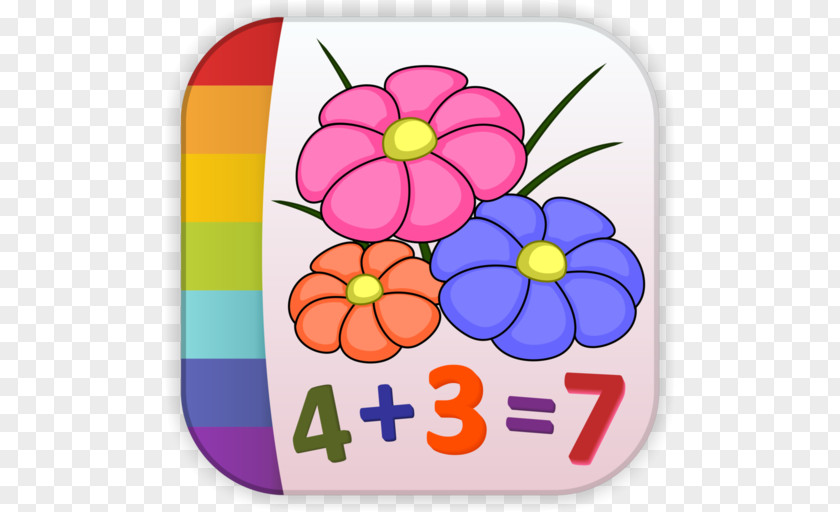 Flowers Apple Download Paint By Number MacOSApple Color Numbers PNG