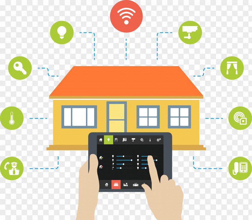 House Home Automation Kits System PNG