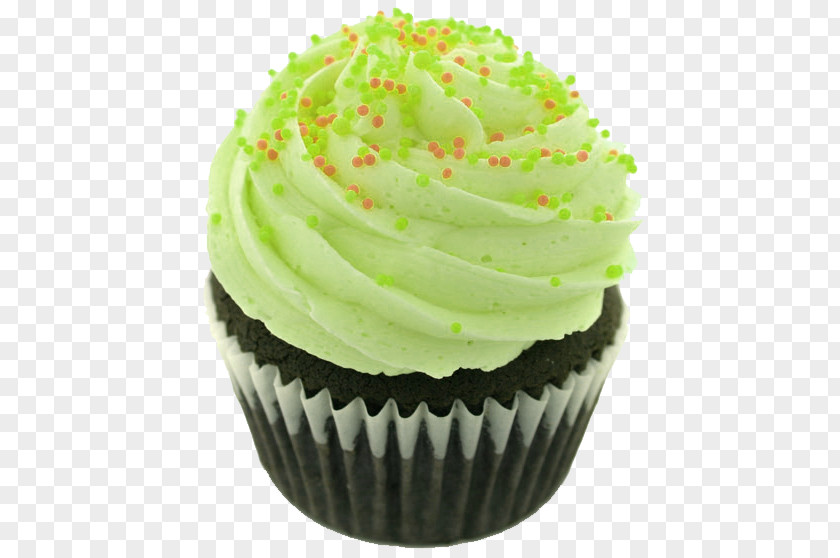 Green Apple Cake Cupcake Cream Chocolate Bakery PNG