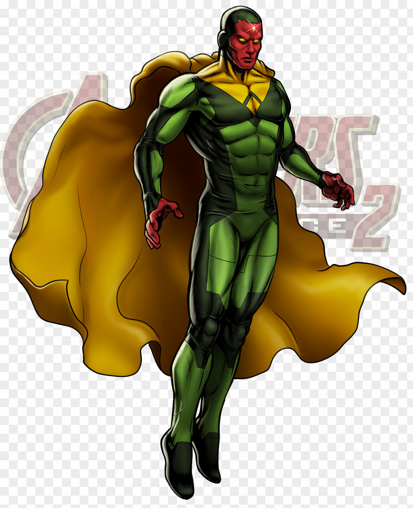 Vision Marvel Avengers Alliance Comics NOW! PNG