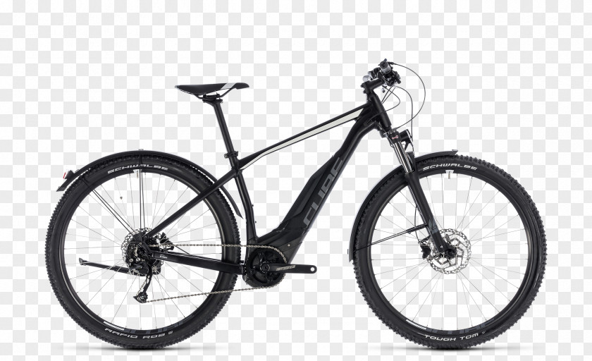 Bicycle Cube Bikes Electric Mountain Bike CUBE Cross Hybrid ONE 500 PNG