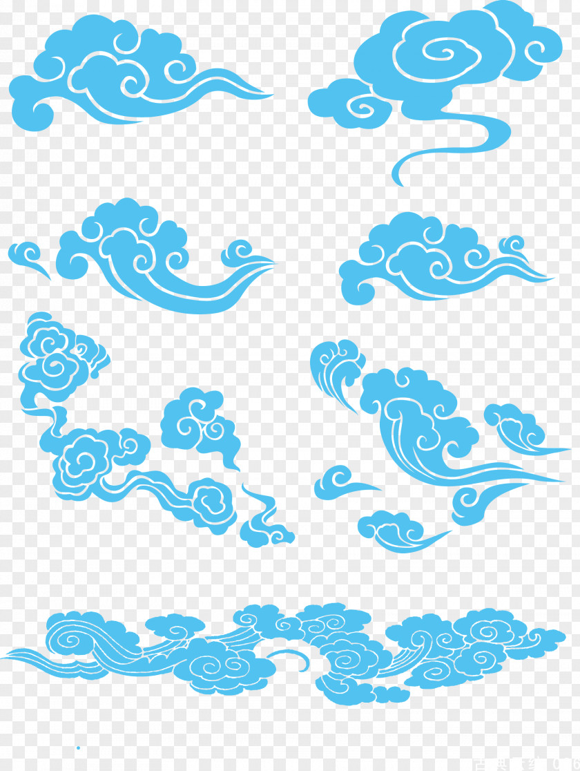 Clouds,blue,Clouds China Cloud Euclidean Vector Cdr PNG