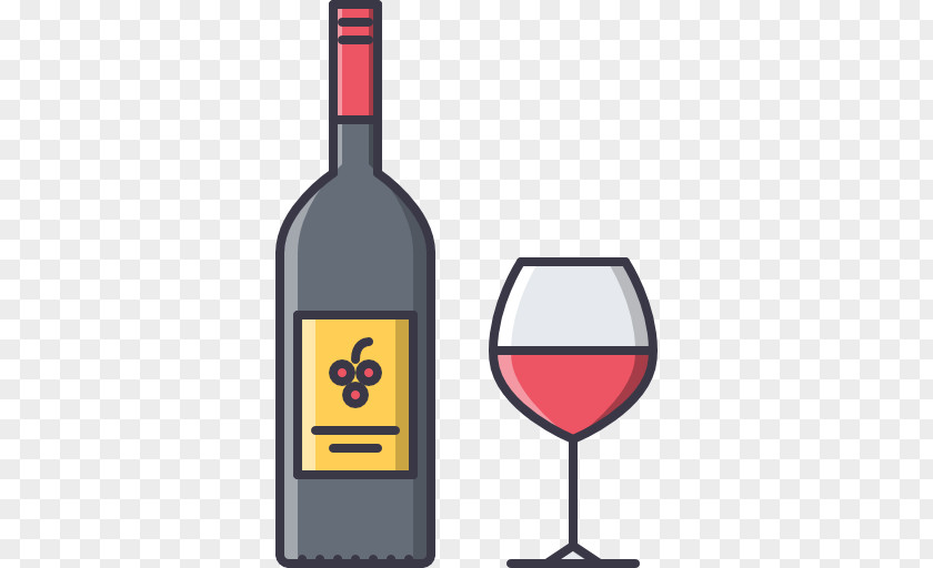 Color Red Wine Bottle PNG