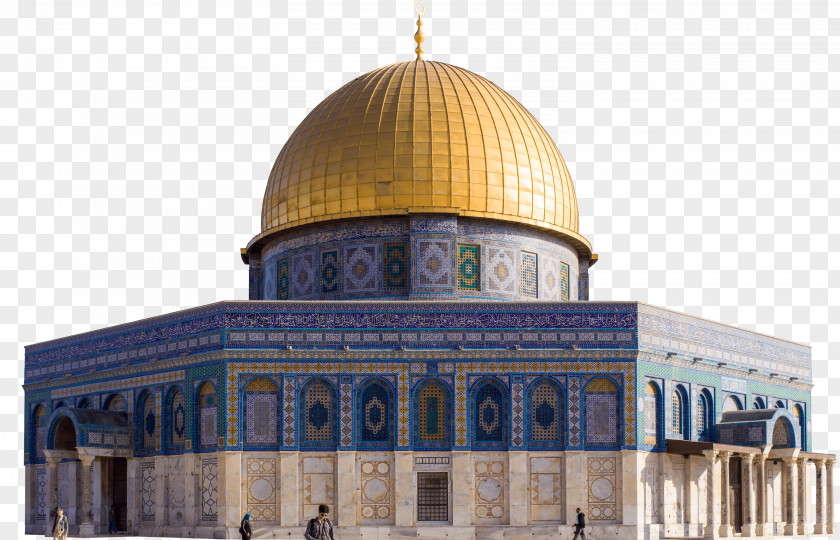 Dome Of The Rock Temple Mount Old City Olives Umayyad Caliphate PNG