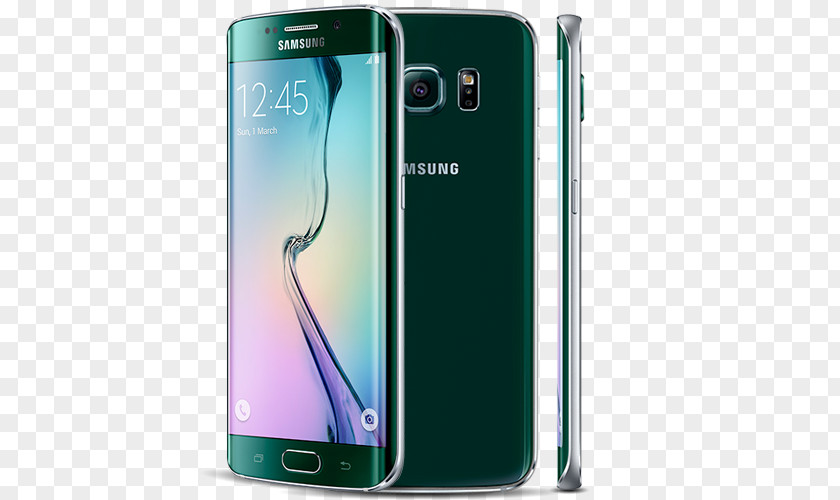 Samsung Galaxy S6 Edge 4G Smartphone PNG