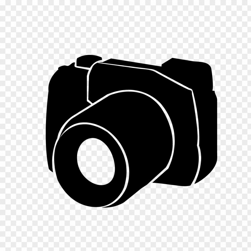 Slr Vector Silhouette Photography Photographer Camera PNG
