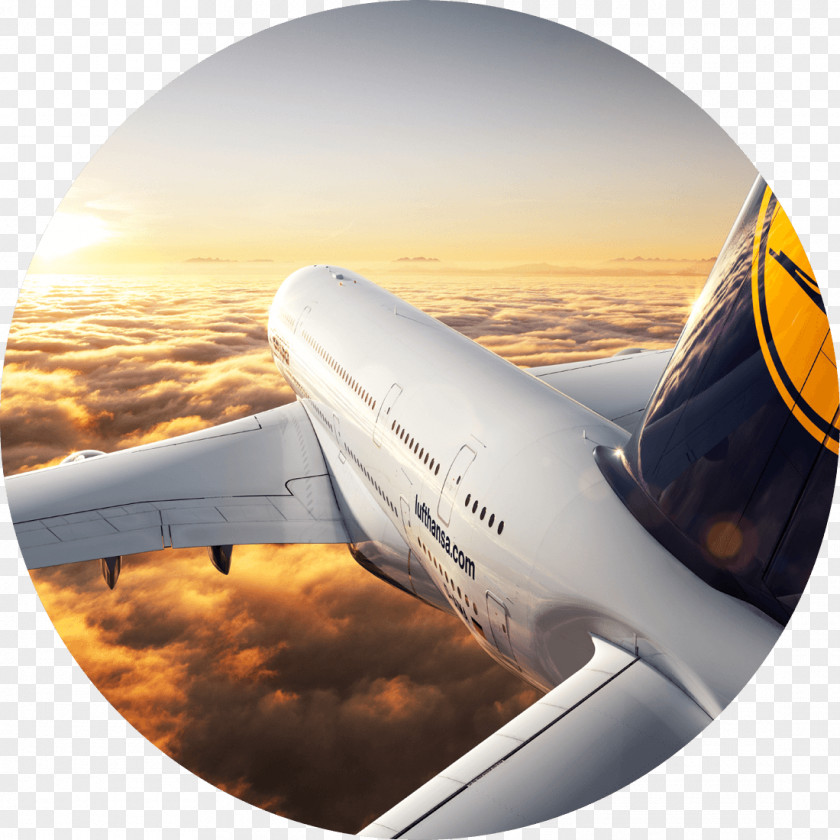 Airplane Lufthansa Flight Airline Miles & More PNG