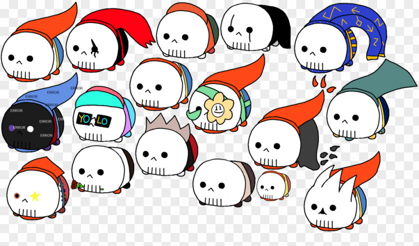 Kid Thinking Undertale Disney Tsum Papyrus Flowey PNG