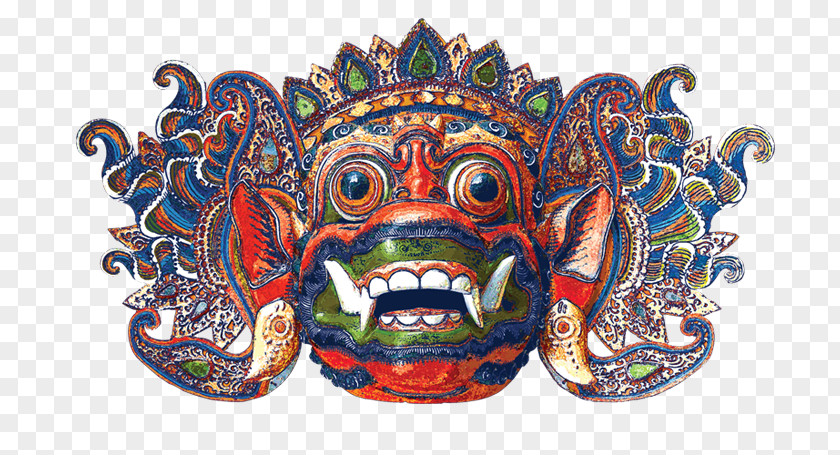 Onepage Brochure Balinese Masks: Spirits Of An Ancient Drama Book PNG