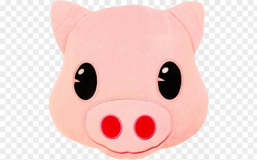 Pig Cushion Emoji Stuffed Animals & Cuddly Toys PNG