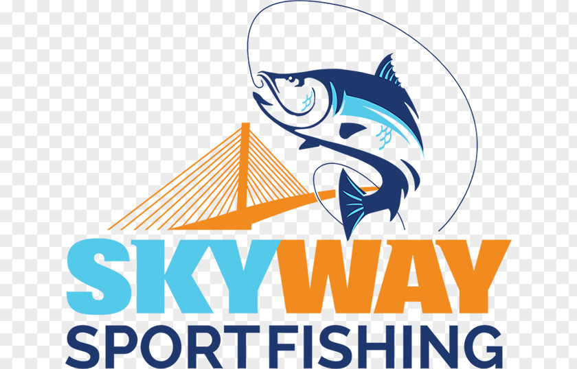 Sport Fishing Logo Graphic Design Skyway Sportfishing Illustration PNG