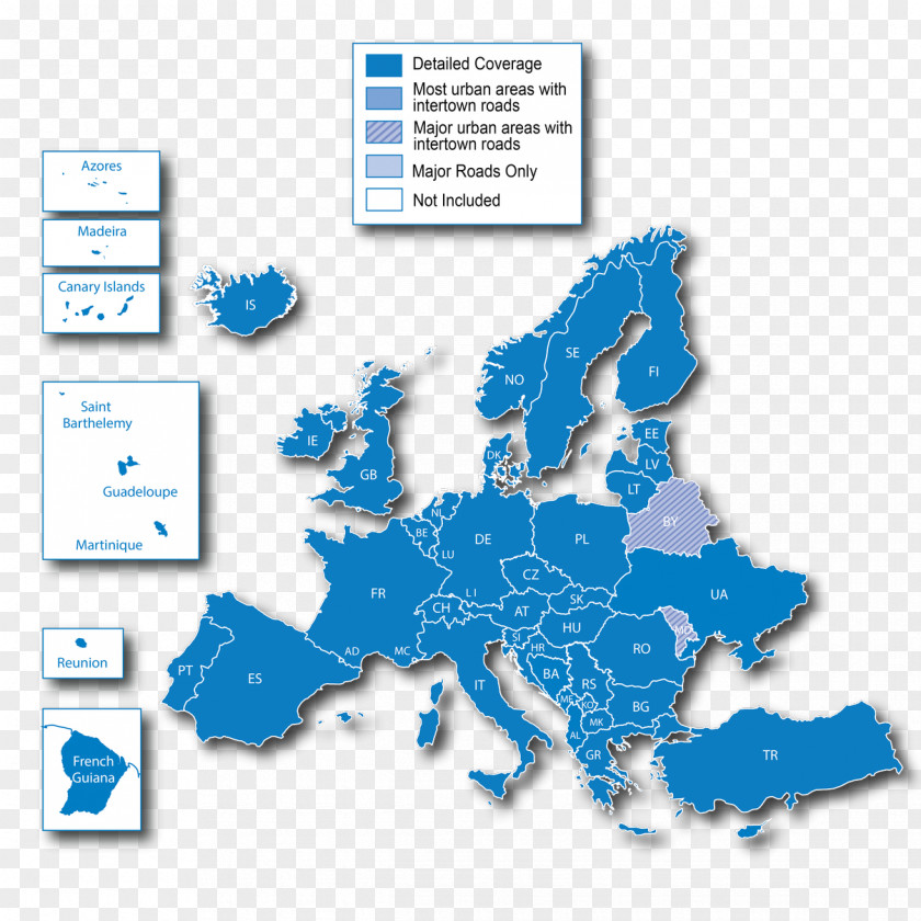 Europe GPS Navigation Systems Garmin Ltd. Map Satellite PNG