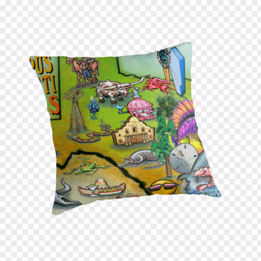 Pillow And Blanket Cartoon Corpus Christi Throw Pillows Cushion Greeting & Note Cards PNG
