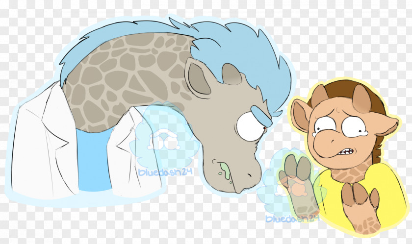 Rick And Morty Icons Giraffe Cat Horse Ear PNG
