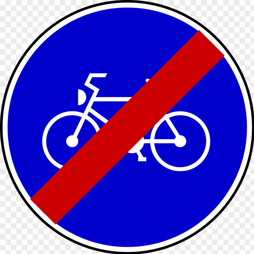 Road Traffic Sign Panneau De Signalisation D'une Piste Ou Bande Cyclable Obligatoire En France D'obligation Direction Bicycle PNG