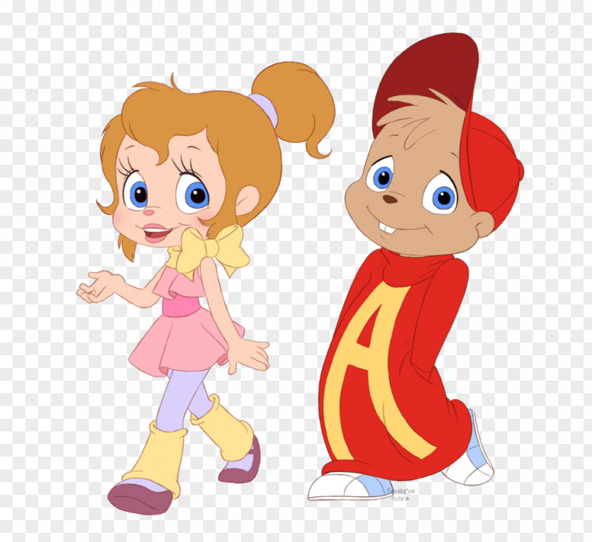 Alvin Seville Klaus Vorstein Jeanette Chipmunk The Chipettes PNG