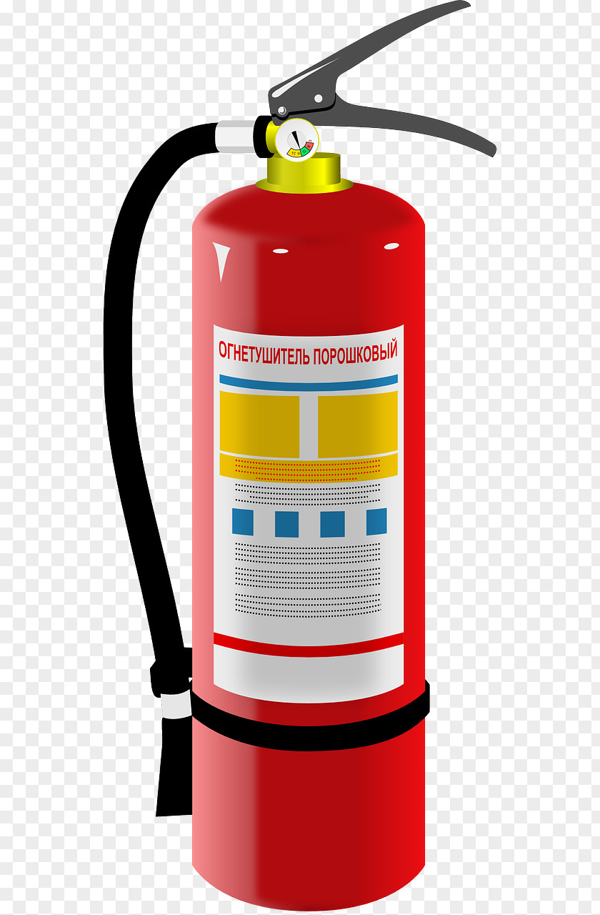 Fire Clip Art Extinguishers Vector Graphics Firefighting Openclipart PNG