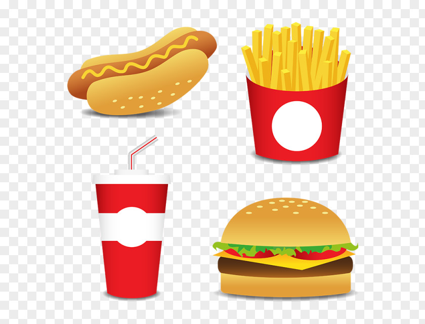 Hot Dog French Fries Hamburger Fast Food Barbecue PNG