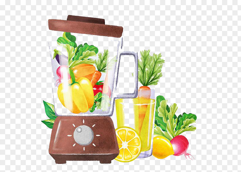 Juicer Freshly Squeezed Orange Juice Health Shake Vegetarian Cuisine PNG