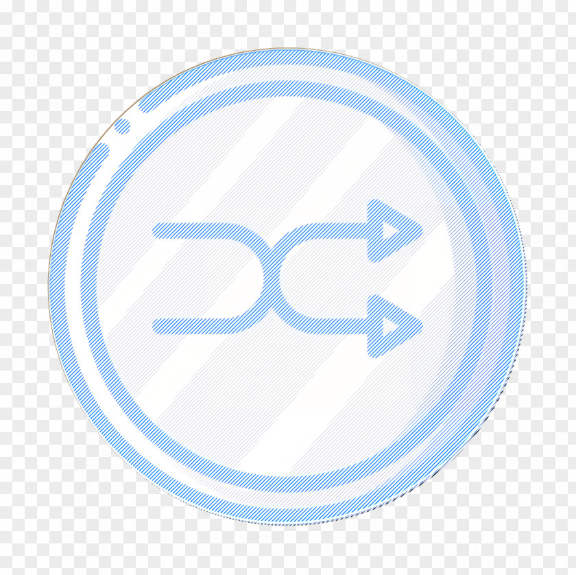 Label Electric Blue Video Icon PNG