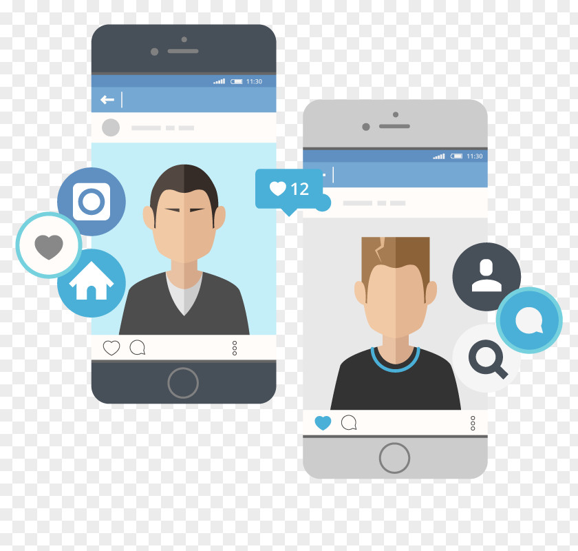 Marketing Flyer Design Social Media Influencer Business-to-Business Service PNG