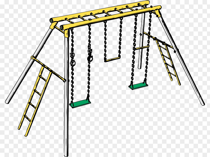 Park Clip Art Playground Openclipart Free Content Swing PNG