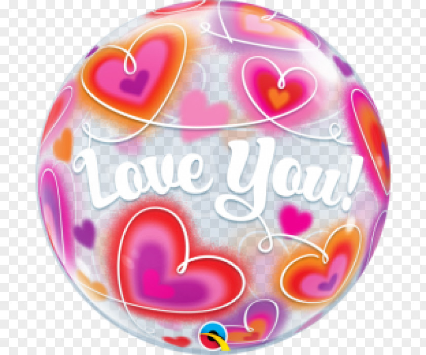 Balloon Mylar Heart Valentine's Day Love PNG