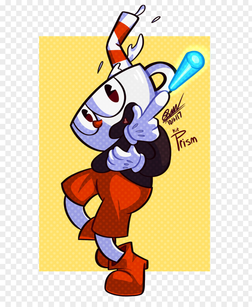 Cuphead Fan Art Drawing Studio MDHR DeviantArt PNG