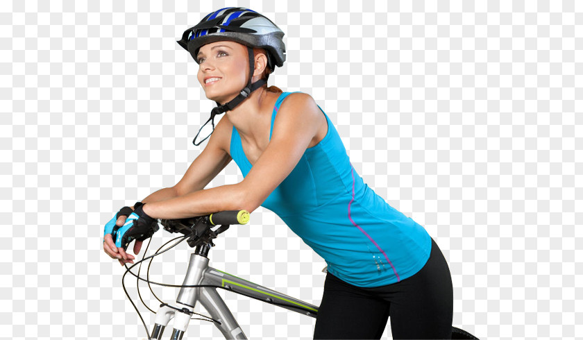 Dumbbell Fitness Beauty Cycling Bicycle Helmets Photography Woman PNG